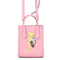 Gucci Bananya Leather 2-Way Shoulder Mini Bag