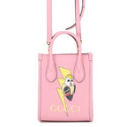 Gucci Bananya Leather 2-Way Shoulder Mini Bag