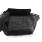 Gucci Belt Bag GG Embossed Bag Leather Black — view 5