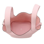 Hermes Handbag Picotin Lock PM Rose Sakura Silver Taurillon Clemence Tote — view 5