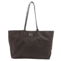 Fendi Zucchino Pattern Tote Canvas