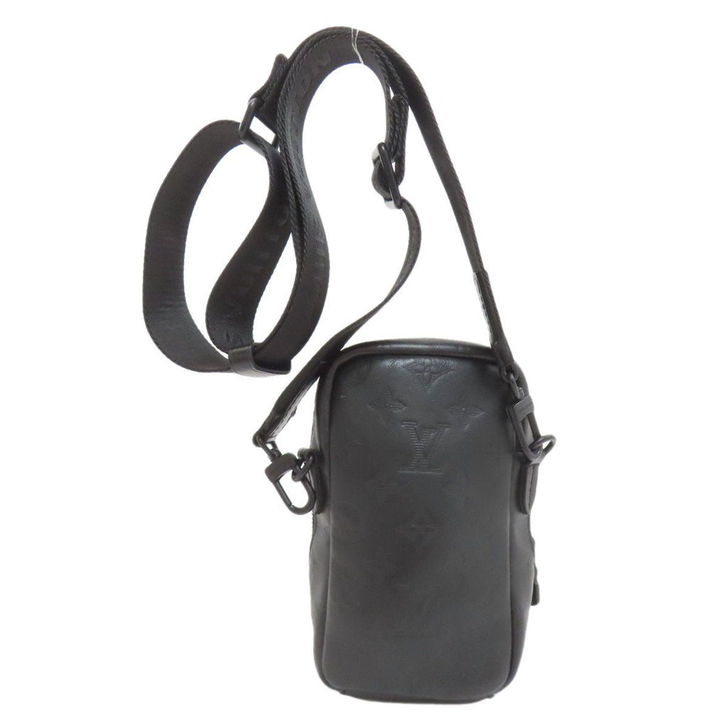 Louis Vuitton Double Phone Pouch Shoulder Bag Monogram Shadow — view 2