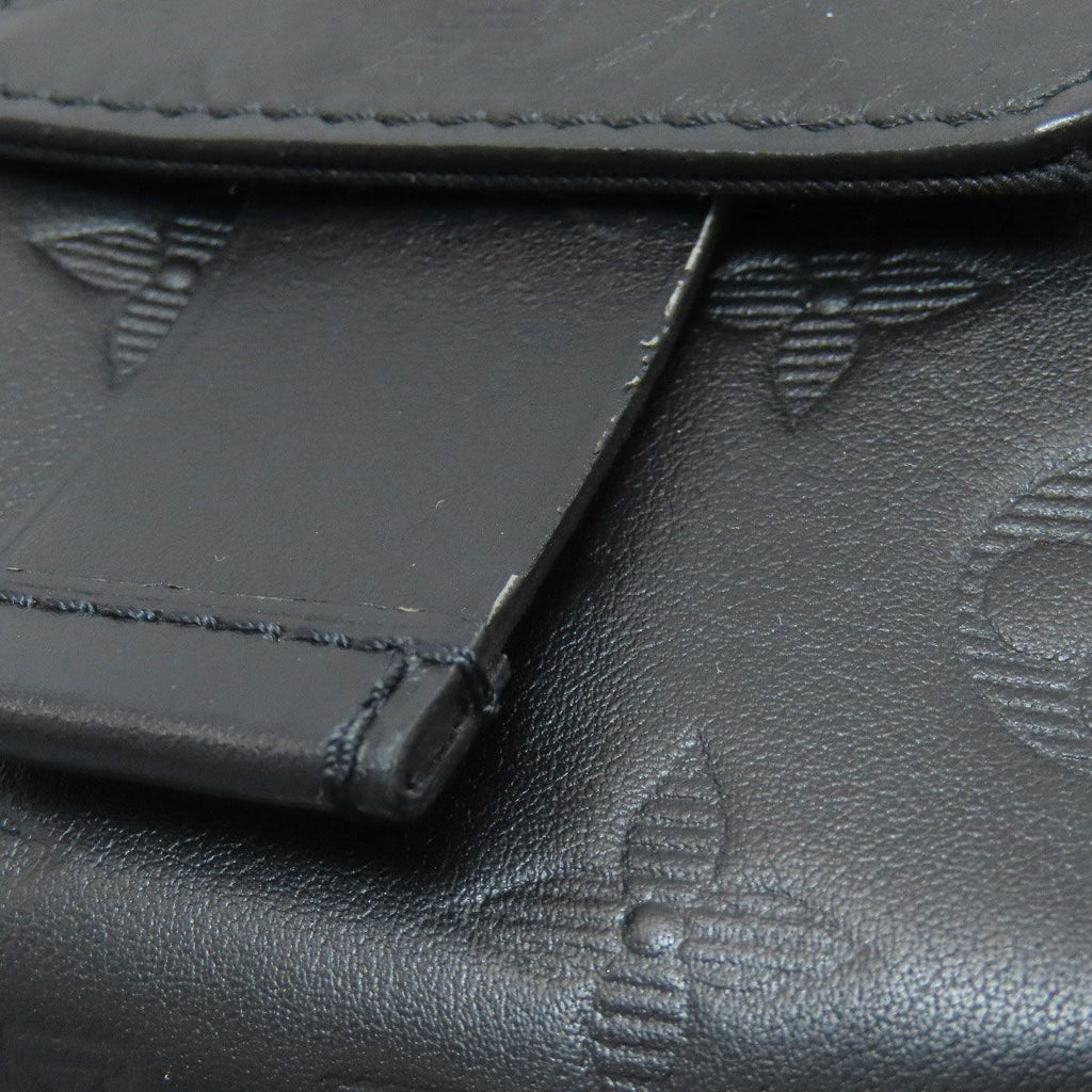 Louis Vuitton Double Phone Pouch Shoulder Bag Monogram Shadow — view 9