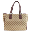 Gucci GG Pattern Tote Canvas