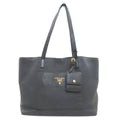 Prada Logo Tote Leather