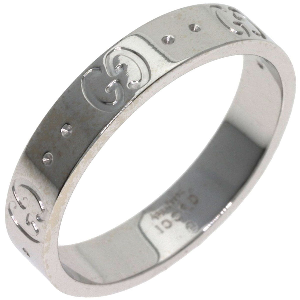 Gucci Icon Ring 18k White Gold