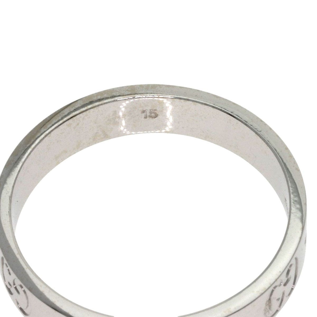 Gucci Icon Ring 18k White Gold