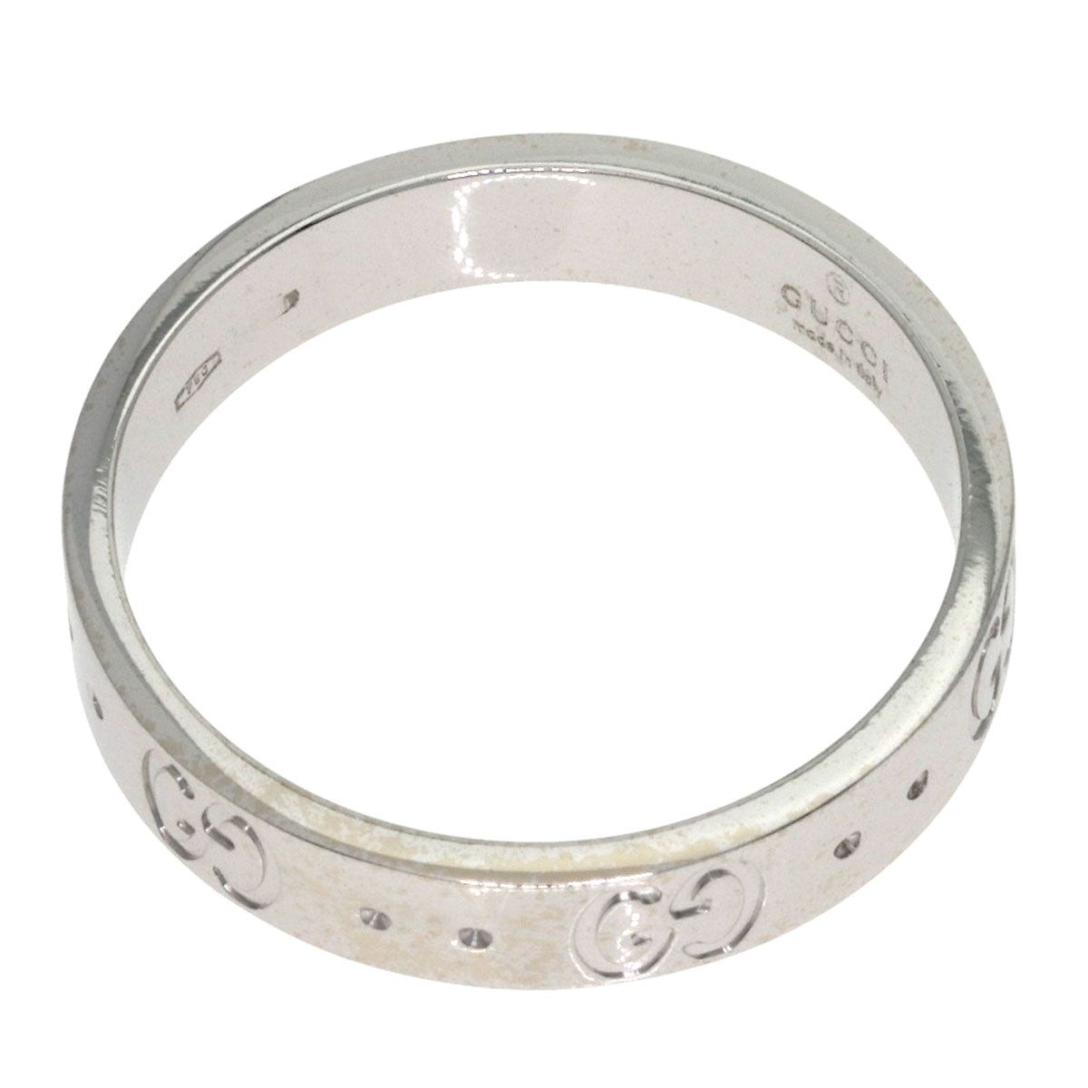 Gucci Icon Ring 18k White Gold