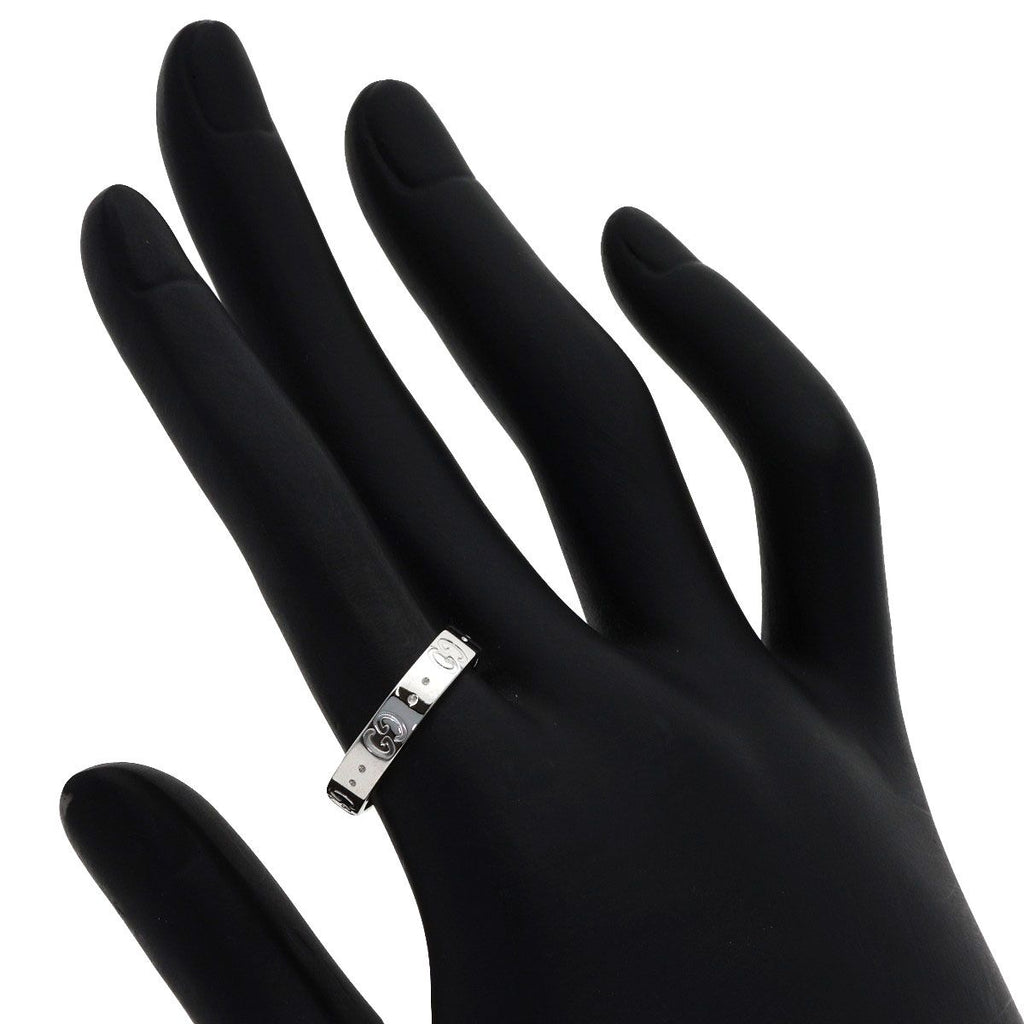 Gucci Icon Ring 18k White Gold