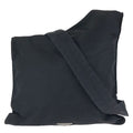 Prada Tessuto Black Silver Nylon Shoulder Bag