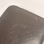 Louis Vuitton Monogram Porte Biet Monet Zip Bifold Wallet Round Zip Brown — view 8