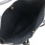 Saint Laurent Toy Shopping Tote 2-Way Shoulder Calf Black Handbag — view 5