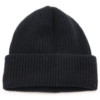 Celine Wool Cashmere Blend Beanie Knit Hat Black — view 2