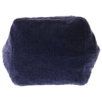 Chanel CC Beach Tote Terry Cloth Navy White — view 5