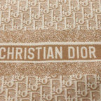 Dior Scarf Oblique Shawl Beige Cashmere — view 2