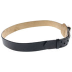 Dior Log Leather Belt Black Silver — view 3