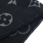 Louis Vuitton Echarpe Monogram Vivienne Wool Scarf Black — view 6
