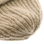 Loewe Knit Beanie Logo Embroidery Hat Beige — view 6