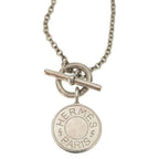 Hermes Sellier Necklace Amulet Series Coin Silver — view 3