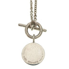 Hermes Sellier Necklace Amulet Series Coin Silver — view 4