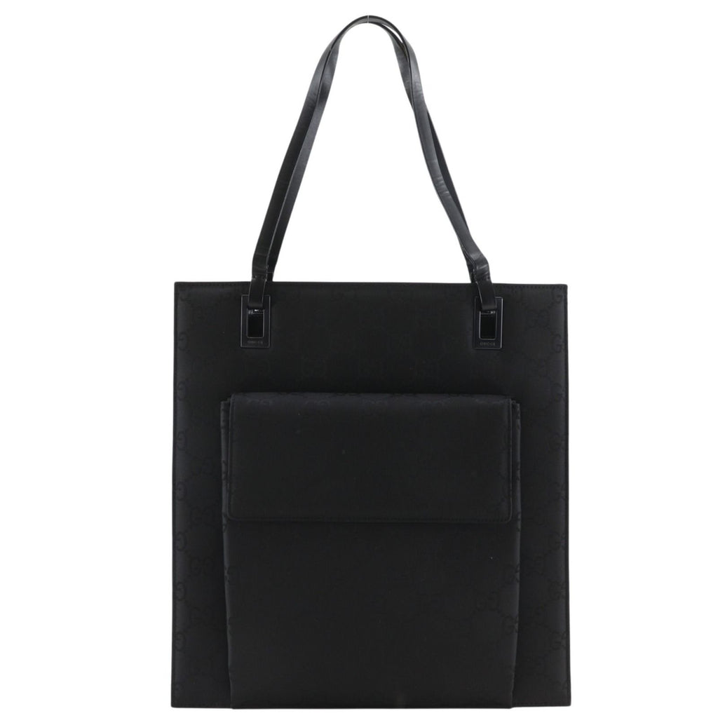 Gucci GG Nylon Canvas Black Tote