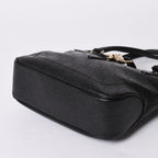 Gucci Guccissima Handbag New Jackie Leather Black Gold — view 8