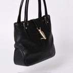 Gucci Guccissima Handbag New Jackie Leather Black Gold — view 3