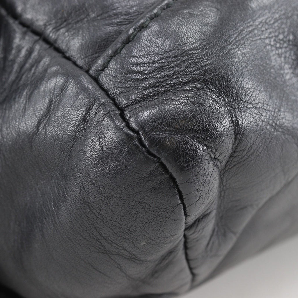Bottega Veneta Belt Back Calf Black Waist Bag — view 4