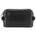 Bottega Veneta Belt Back Calf Black Waist Bag