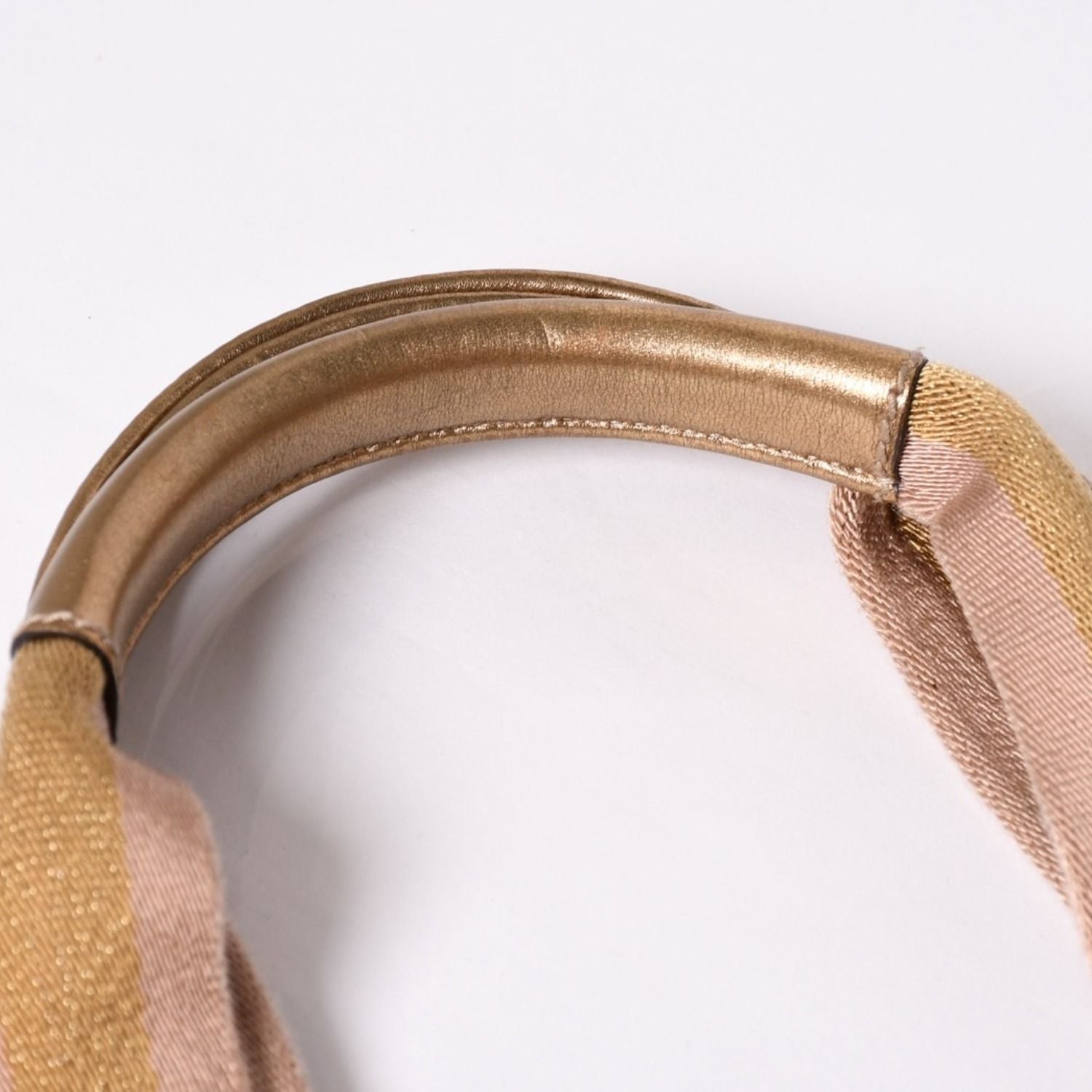 Gucci Tote Bag GG Canvas Beige Gold Blanc — view 6