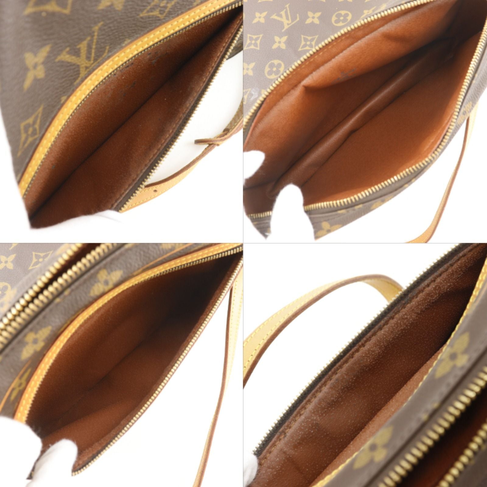 Louis Vuitton Saint Germain 28 Vintage Monogram Canvas Brown Shoulder Bag — view 6