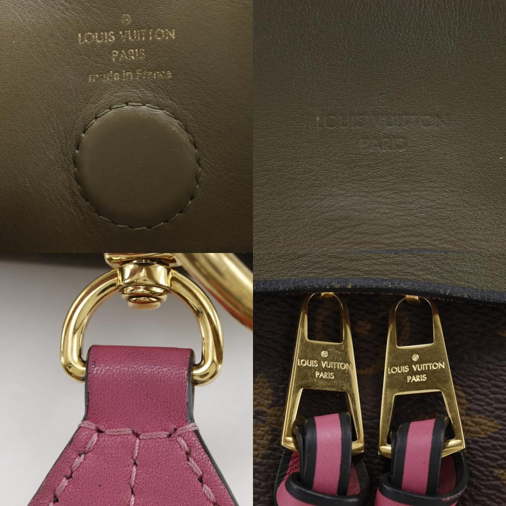 Louis Vuitton Besace 2-Way Monogram Canvas Brown Shoulder Bag — view 8