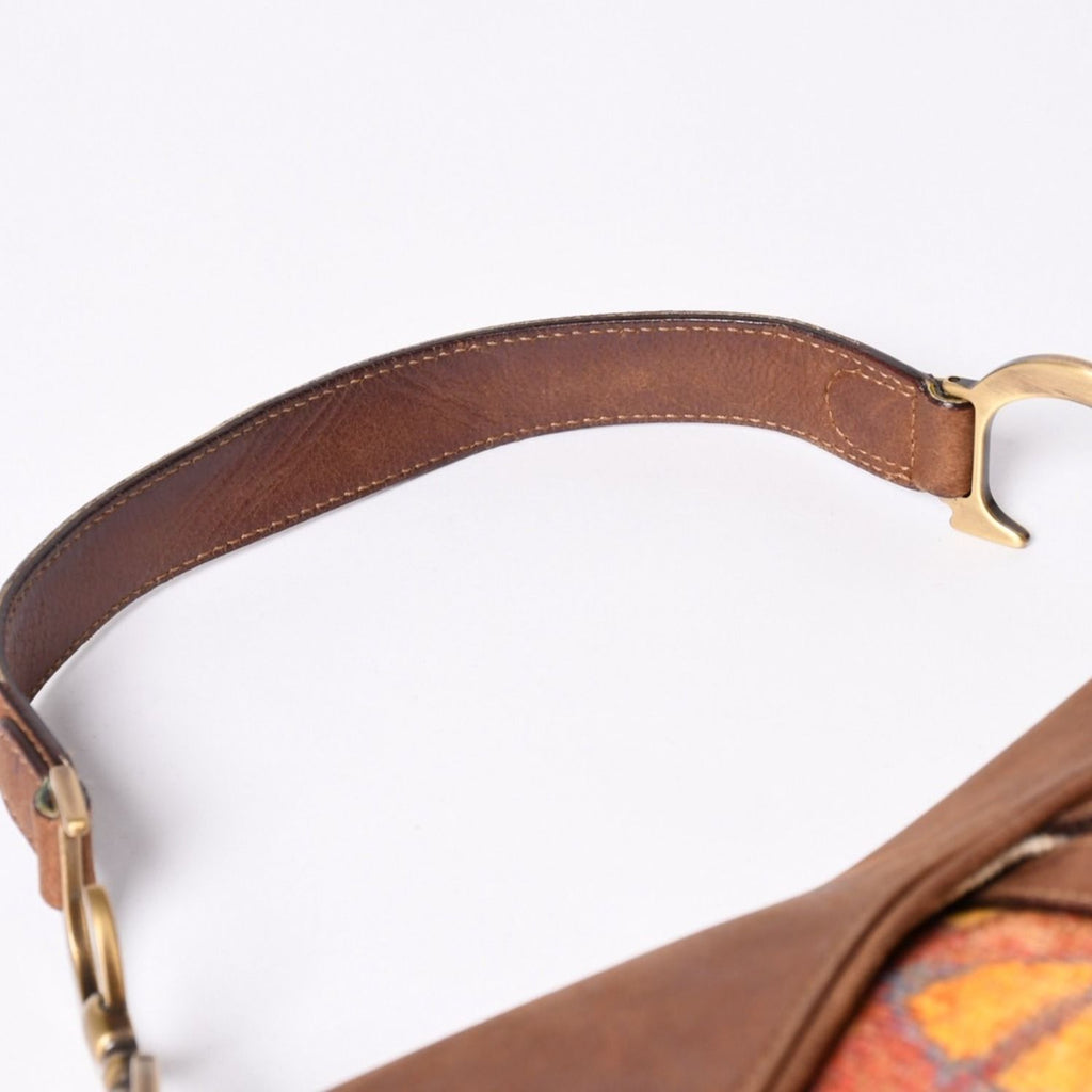Dior Kilim Saddle Bag Galliano — view 8