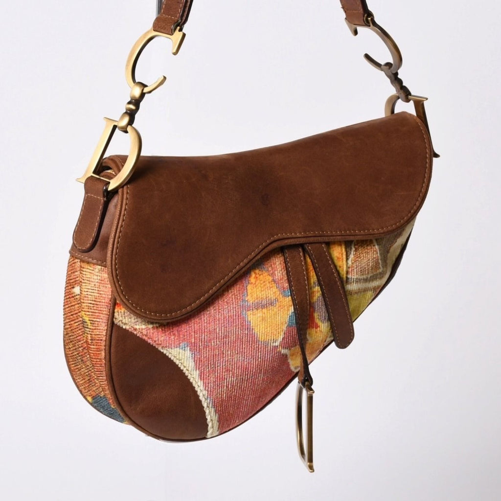 Dior Kilim Saddle Bag Galliano — view 3