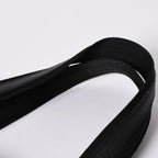 Saint Laurent Kahala Handbag Canvas Leather Black Logo Embroidery — view 7