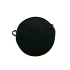 Gucci Vintage Micro GG Logo Leather Shoulder Bag Pochette Crossbody Black — view 3