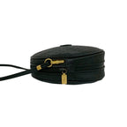 Gucci Vintage Micro GG Logo Leather Shoulder Bag Pochette Crossbody Black — view 5