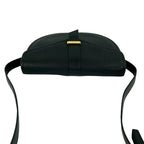 Saint Laurent Yves Vintage YSL Logo Leather Shoulder Bag Black — view 4