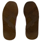 Hermes Quick Low Cut Sneakers Logo Leather Half Bordeaux Wine — view 9