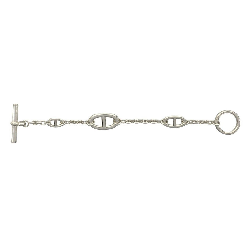 Hermes Farandole 925 Sterling Silver Bracelet — view 6