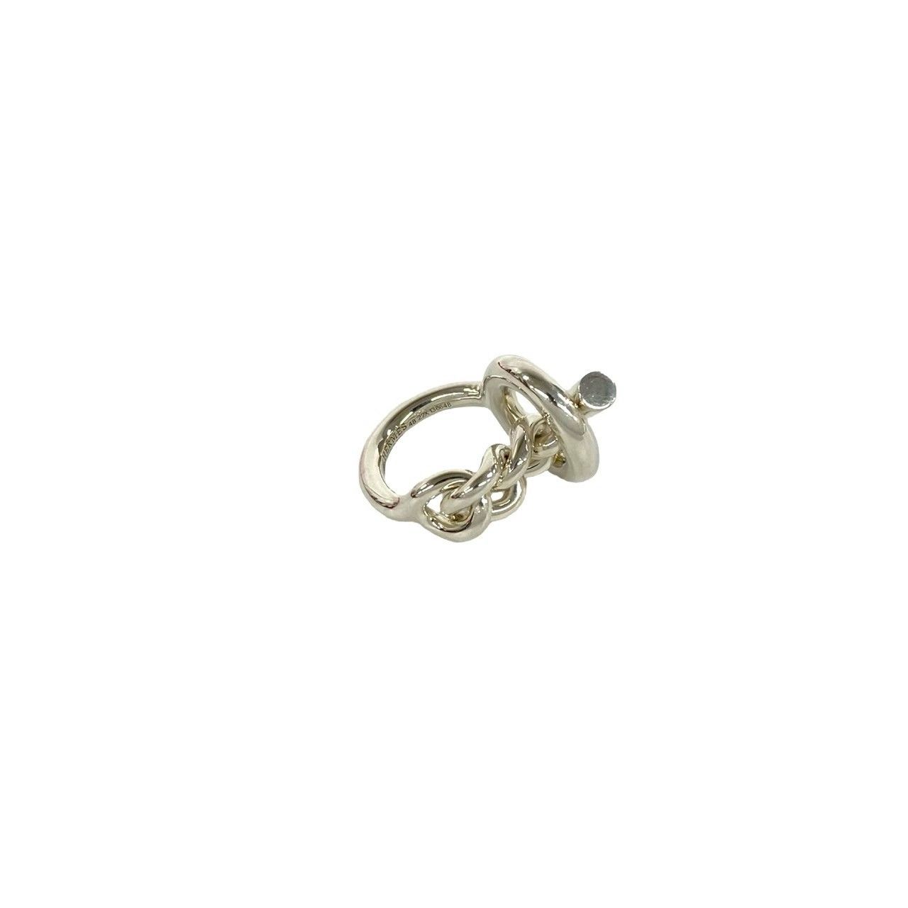 Hermes Croisette 925 Sterling Silver Ring