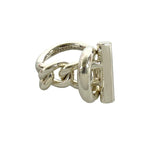 Hermes Croisette 925 Sterling Silver Ring