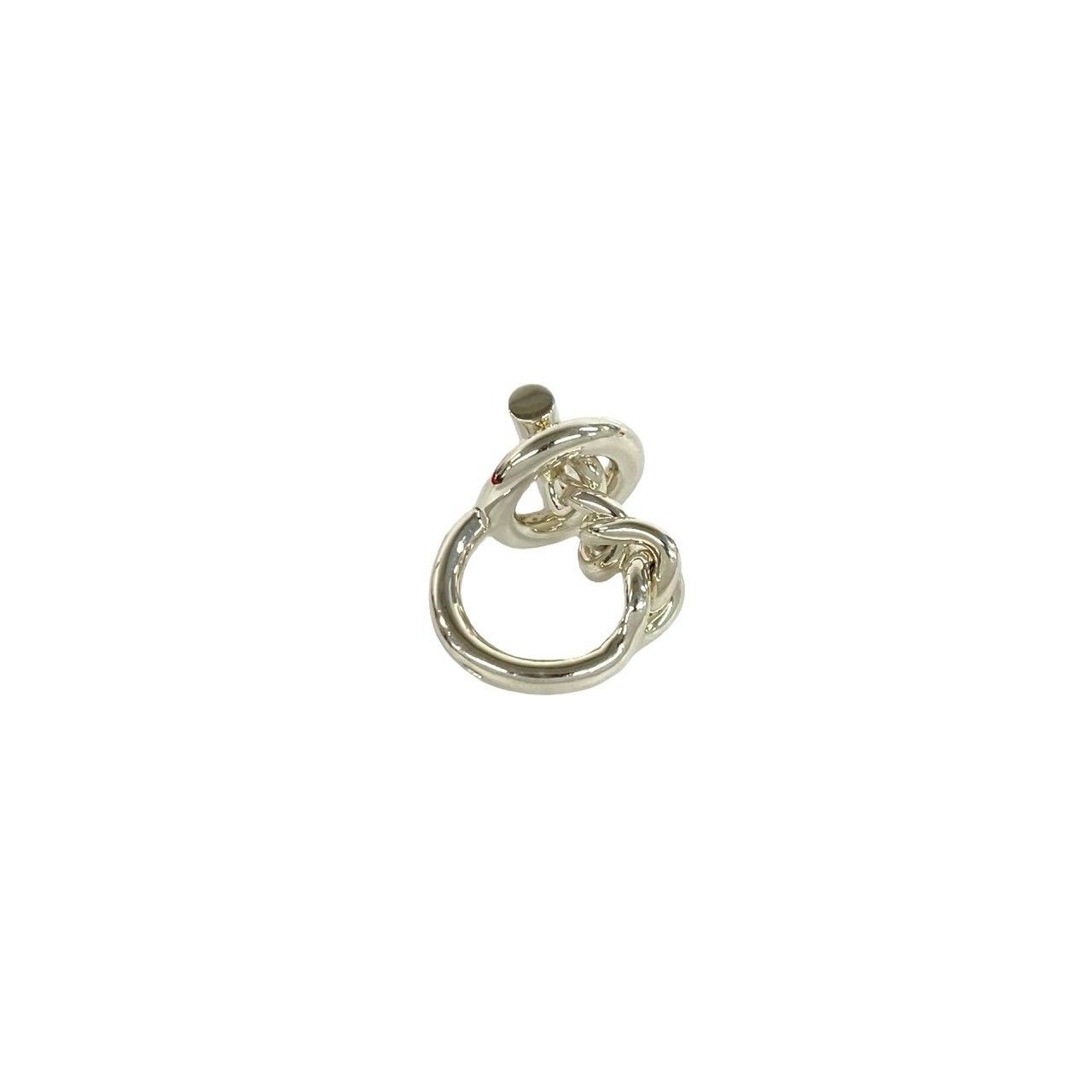 Hermes Croisette 925 Sterling Silver Ring