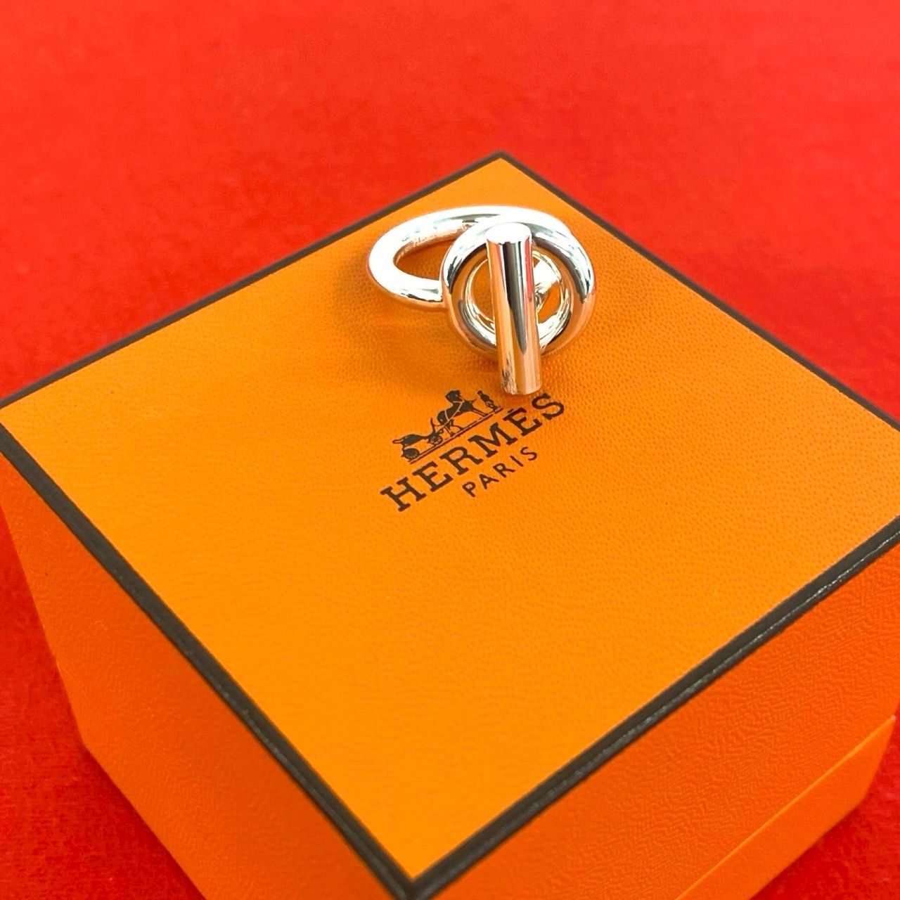 Hermes Echappee 925 Sterling Silver Ring