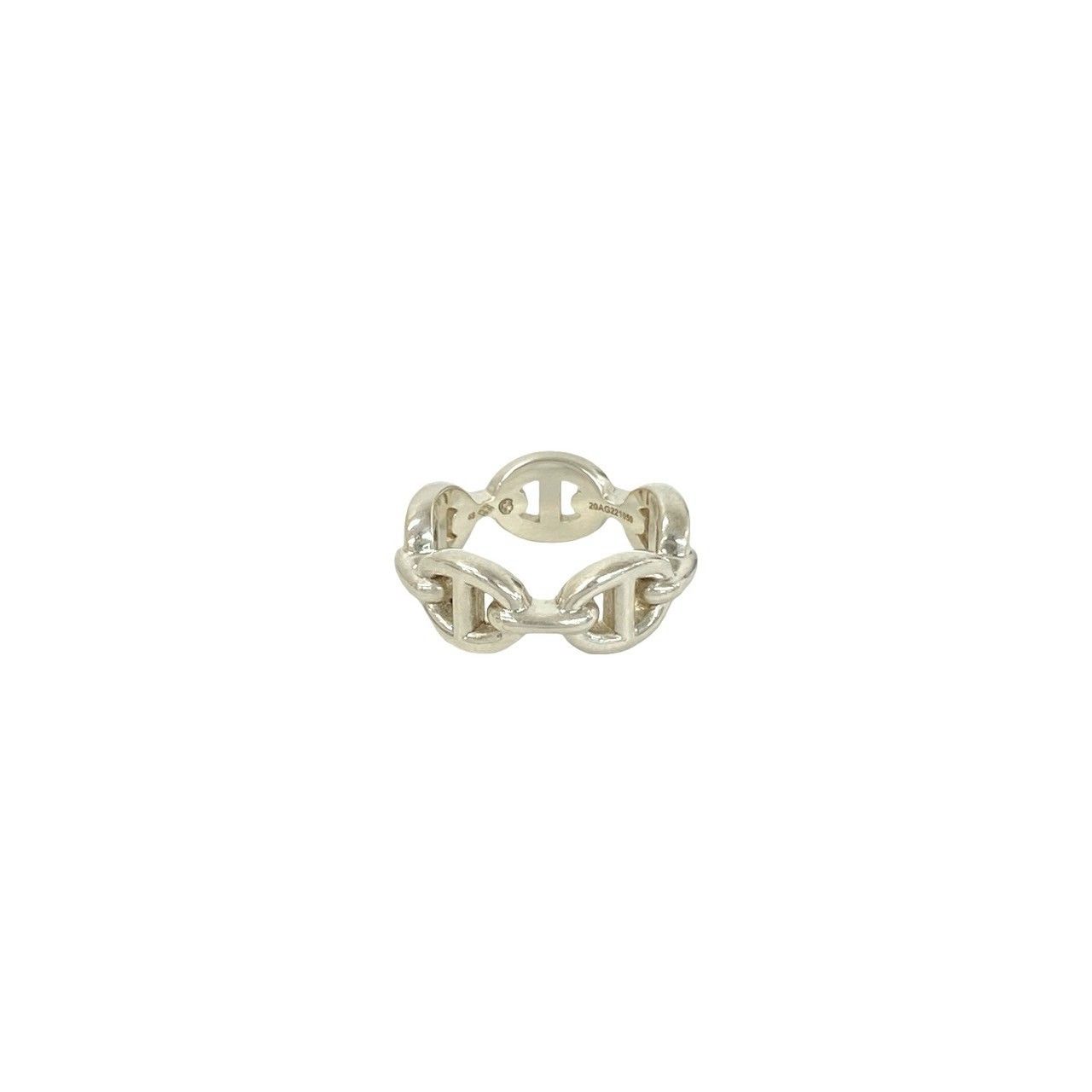 Hermes Chaine D'ancre PM 925 Sterling Silver Ring