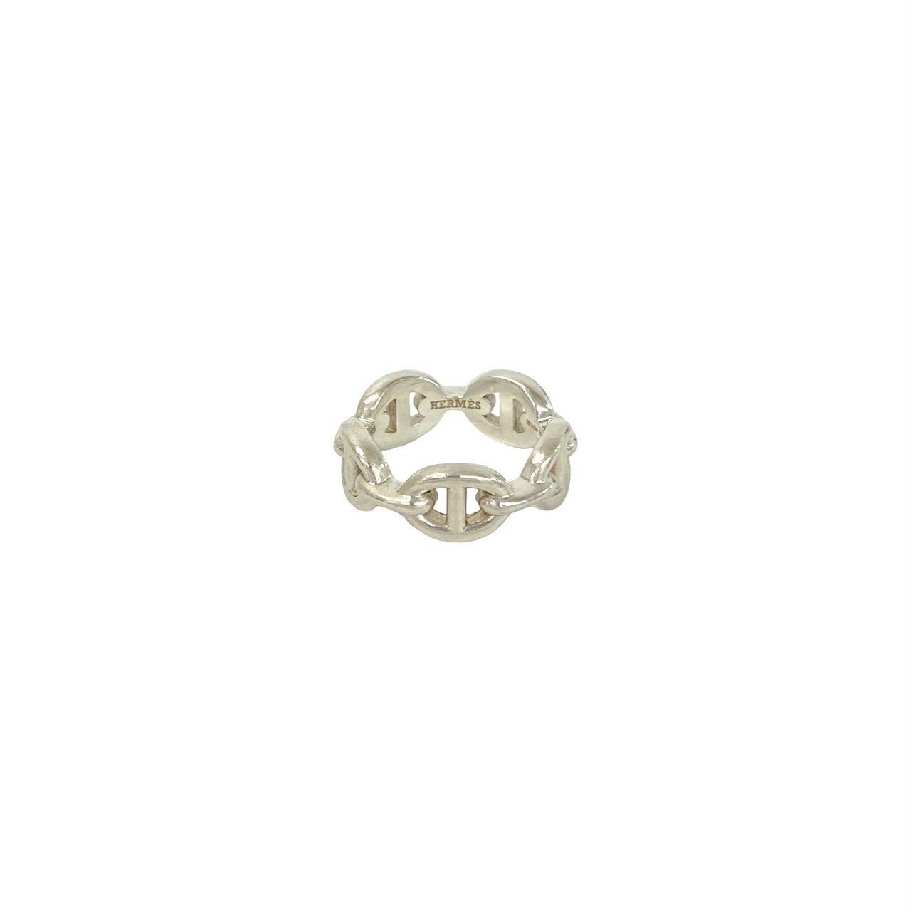 Hermes Chaine D'ancre PM 925 Sterling Silver Ring