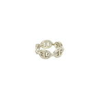 Hermes Chaine D'ancre PM 925 Sterling Silver Ring