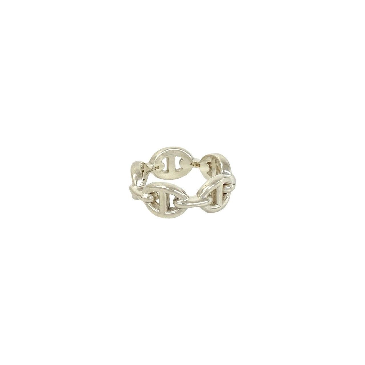 Hermes Chaine D'ancre PM 925 Sterling Silver Ring