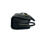 Loewe with Key Amazona 23 Anagram Logo Leather 2-Way Mini Boston Bag Black — view 6