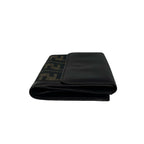 Fendi Vintage Zucca FF Pattern Canvas Leather Bifold Wallet Billfold Coin Purse — view 4